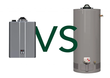 tankless vs traditional