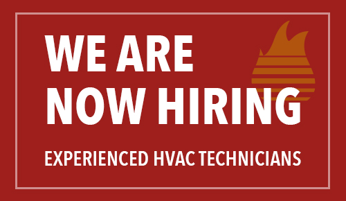 NOW HIRING HVAC TECH